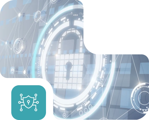 Cybersecurity services hero illustration