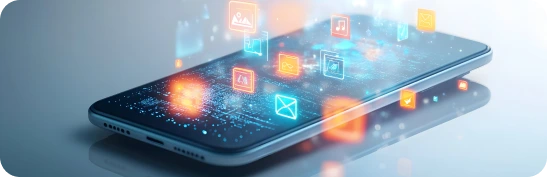Mobile app design and engineering for iOS and Android