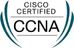Cisco Certified Network Associate (CCNA) certification badge